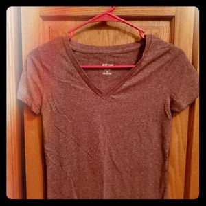 Red V neck